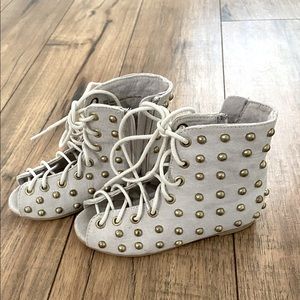 Joyfolie Toddler Girls Studded Booties